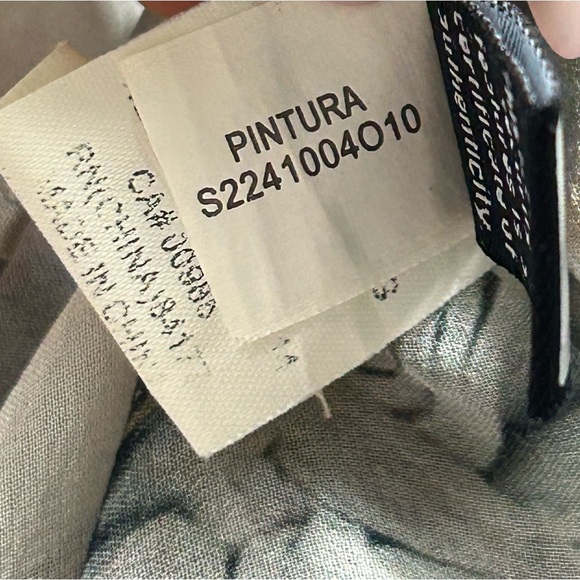 Diane Von Furstenberg DVF Pintura Silk Floral Print Button-Up Blouse Top - Picture 6 of 11